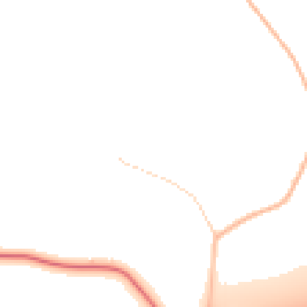Daytime road noise heatmap for NR17 1AL
