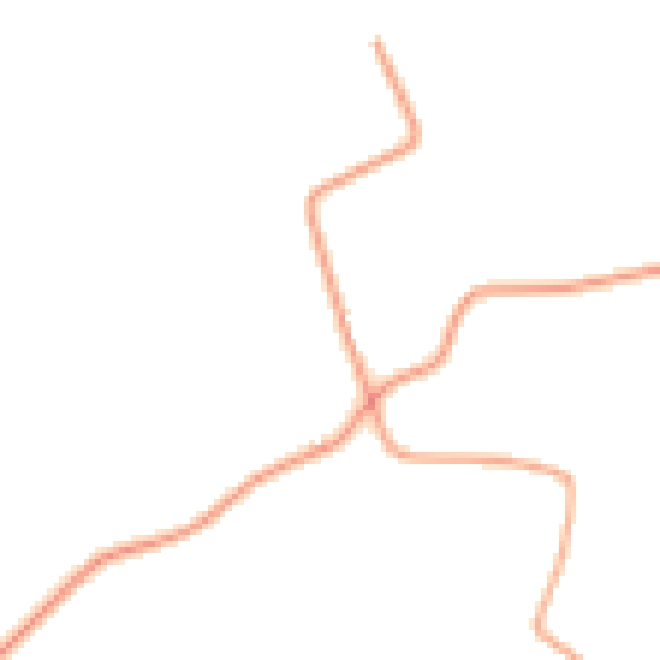 Daytime road noise heatmap for NR17 1AQ