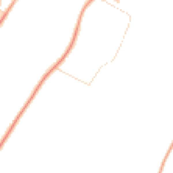 Daytime road noise heatmap for NR17 1BH