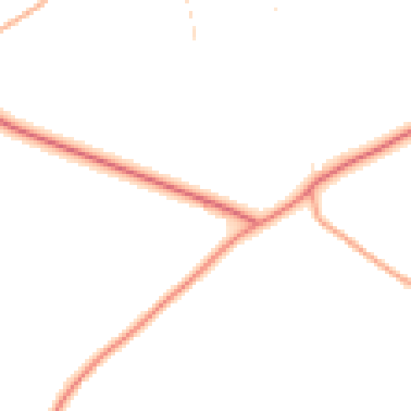 Daytime road noise heatmap for NR17 1BN