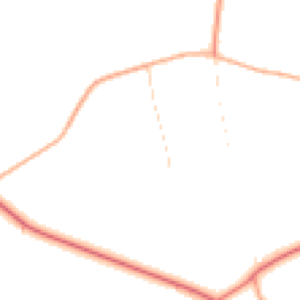Daytime road noise heatmap for NR17 1BP