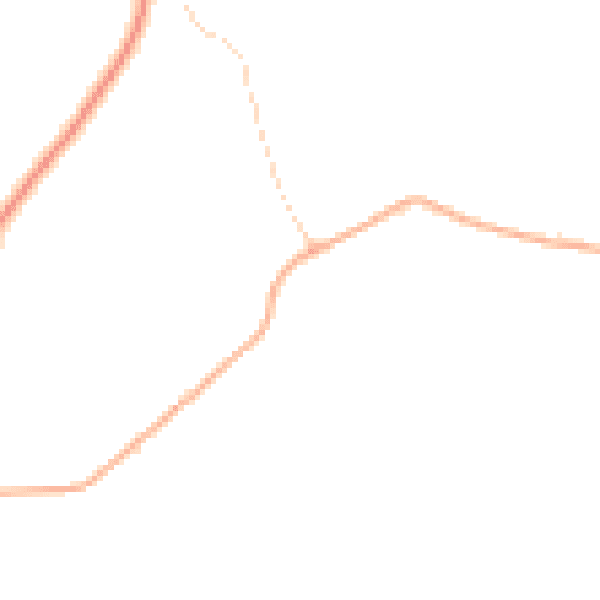 Daytime road noise heatmap for NR17 1EN