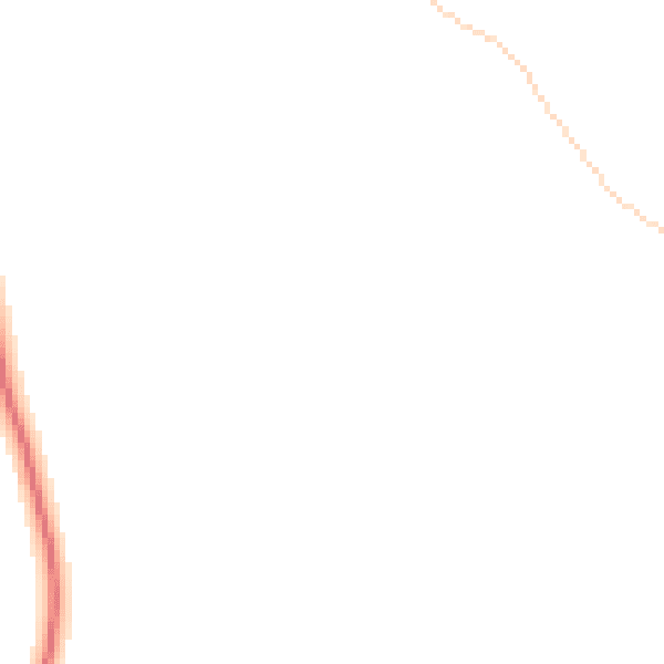 Night-time road noise heatmap for NR17 1EP