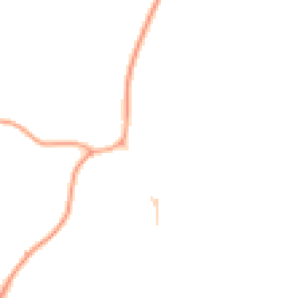 Daytime road noise heatmap for NR17 1LT