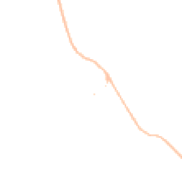 Night-time road noise heatmap for NR17 1RB