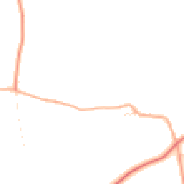 Daytime road noise heatmap for NR17 1UL