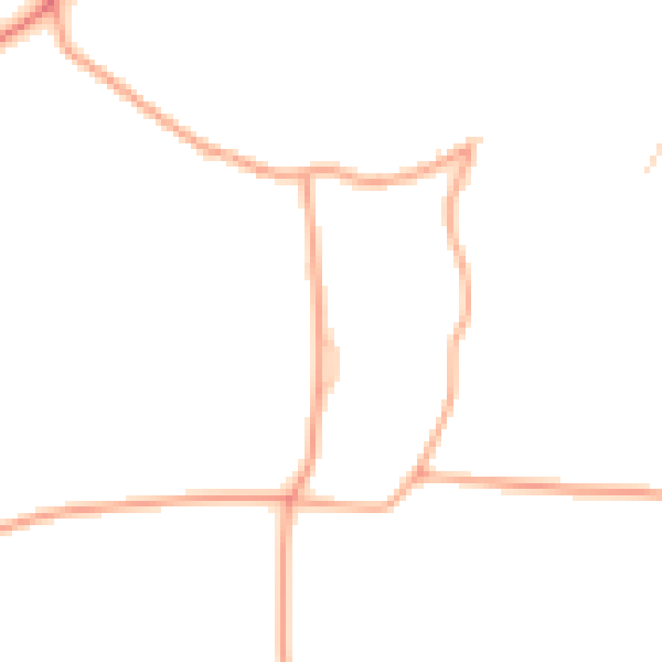 Daytime road noise heatmap for NR17 1XA