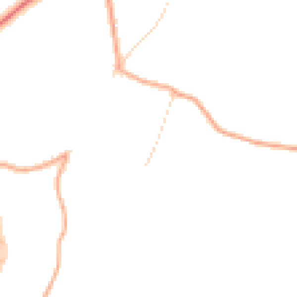 Daytime road noise heatmap for NR17 1XR