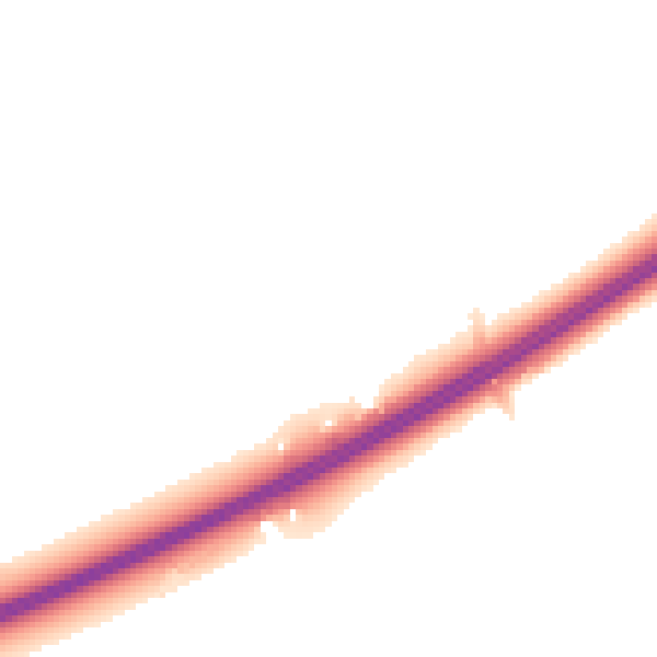 Night-time road noise heatmap for NR17 2LB