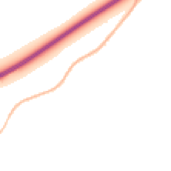 Night-time road noise heatmap for NR17 2LU
