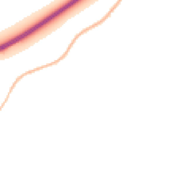 Night-time road noise heatmap for NR17 2LZ
