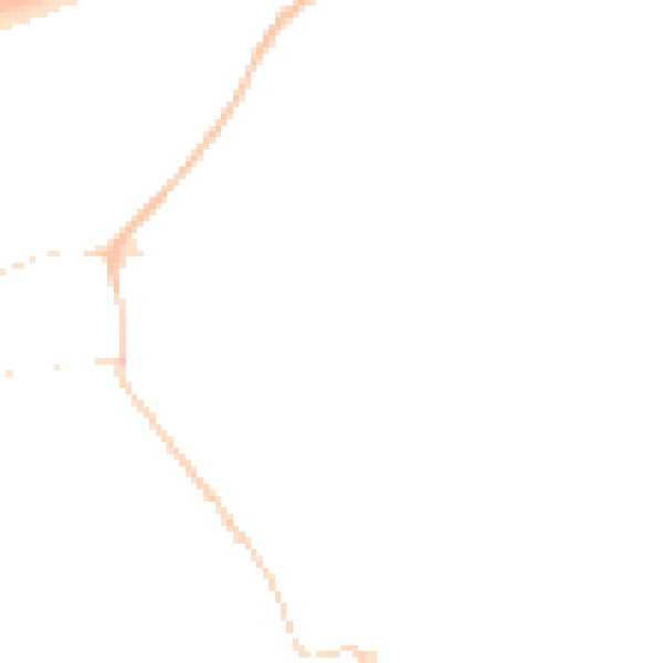 Night-time road noise heatmap for NR17 2ND