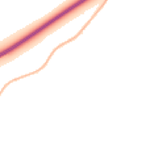 Night-time road noise heatmap for NR17 2PG