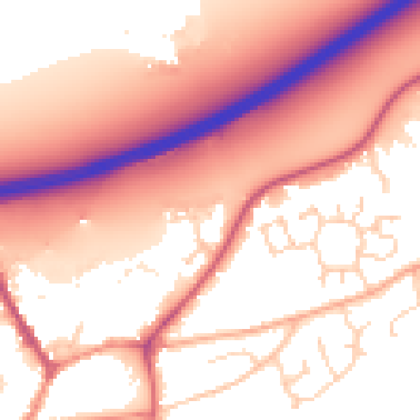 Daytime road noise heatmap for NR17 2RG
