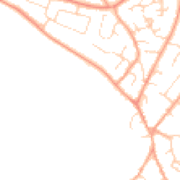 Daytime road noise heatmap for NR18 0DH