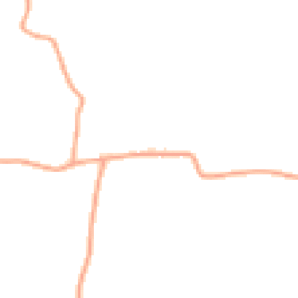 Daytime road noise heatmap for NR18 9EA