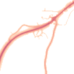Daytime road noise heatmap for NR18 9GH