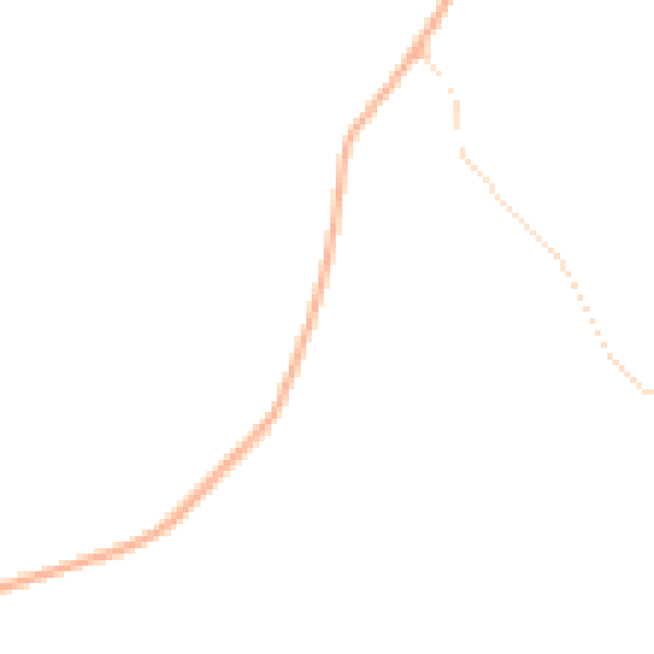 Night-time road noise heatmap for NR18 9HB