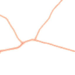 Daytime road noise heatmap for NR18 9NF