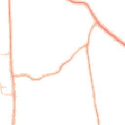 Daytime road noise heatmap for NR18 9QQ