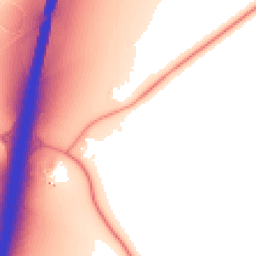 Daytime road noise heatmap for NR18 9RB