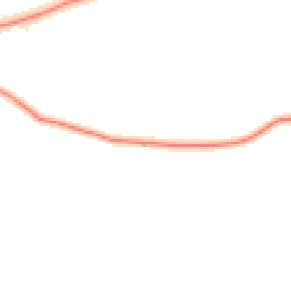 Daytime road noise heatmap for NR18 9RQ