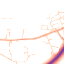 Daytime road noise heatmap for NR20 3BL