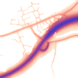 Daytime road noise heatmap for NR20 3BU