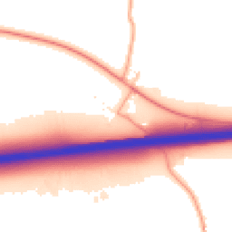Daytime road noise heatmap for NR20 3DF