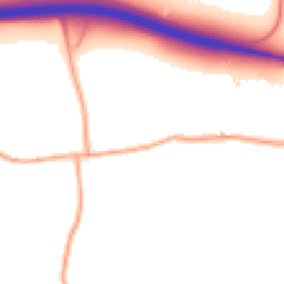 Daytime road noise heatmap for NR20 3DH