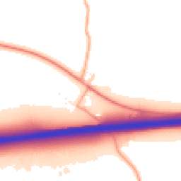 Daytime road noise heatmap for NR20 3DJ