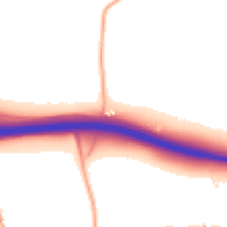 Daytime road noise heatmap for NR20 3DL