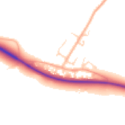 Daytime road noise heatmap for NR20 3HT