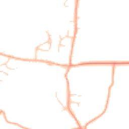 Daytime road noise heatmap for NR20 3QB