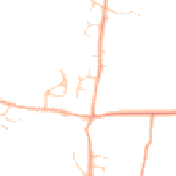 Daytime road noise heatmap for NR20 3RB
