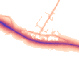 Daytime road noise heatmap for NR20 3TQ