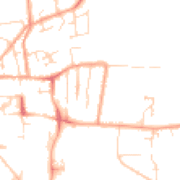 Daytime road noise heatmap for NR20 4AN