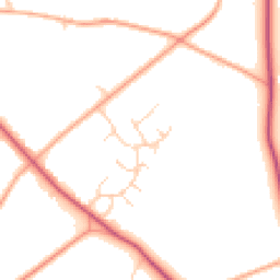 Daytime road noise heatmap for NR20 4BS