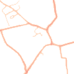 Daytime road noise heatmap for NR20 4FA