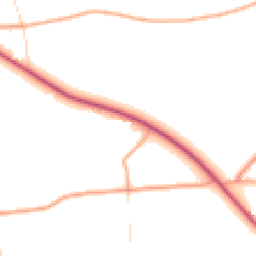 Daytime road noise heatmap for NR20 4FE