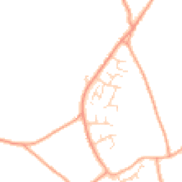 Daytime road noise heatmap for NR20 4NE