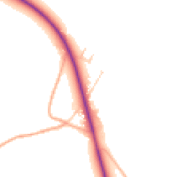 Daytime road noise heatmap for NR20 4QS