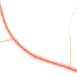 Night-time road noise heatmap for NR20 4RR