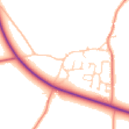 Daytime road noise heatmap for NR20 4SD