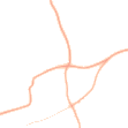 Daytime road noise heatmap for NR20 5EQ