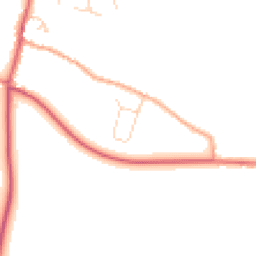 Daytime road noise heatmap for NR20 5HG