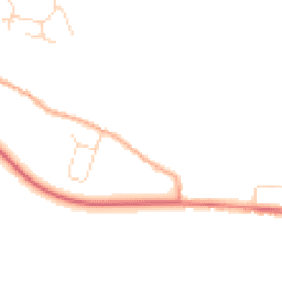 Daytime road noise heatmap for NR20 5HQ