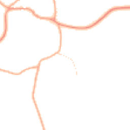 Daytime road noise heatmap for NR20 5LL