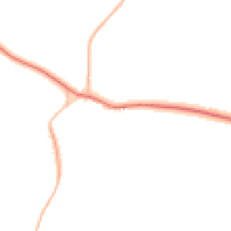 Night-time road noise heatmap for NR20 5NS
