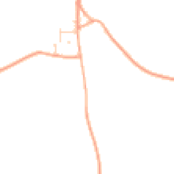 Daytime road noise heatmap for NR21 0DL